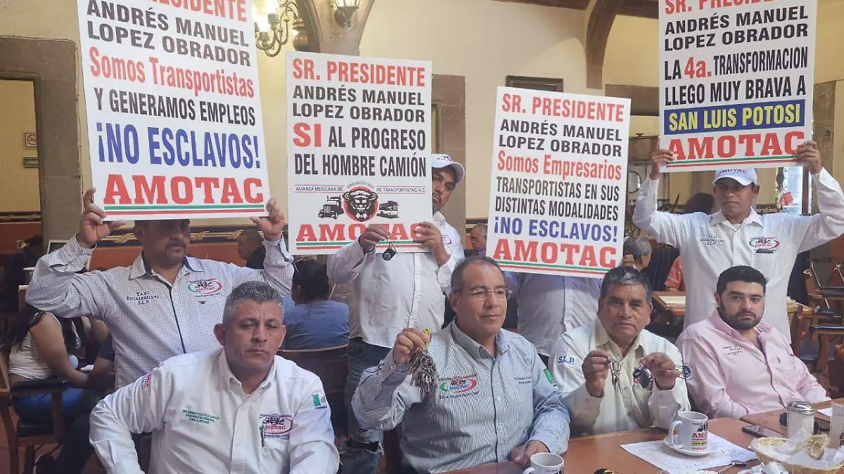 transportistas amotac