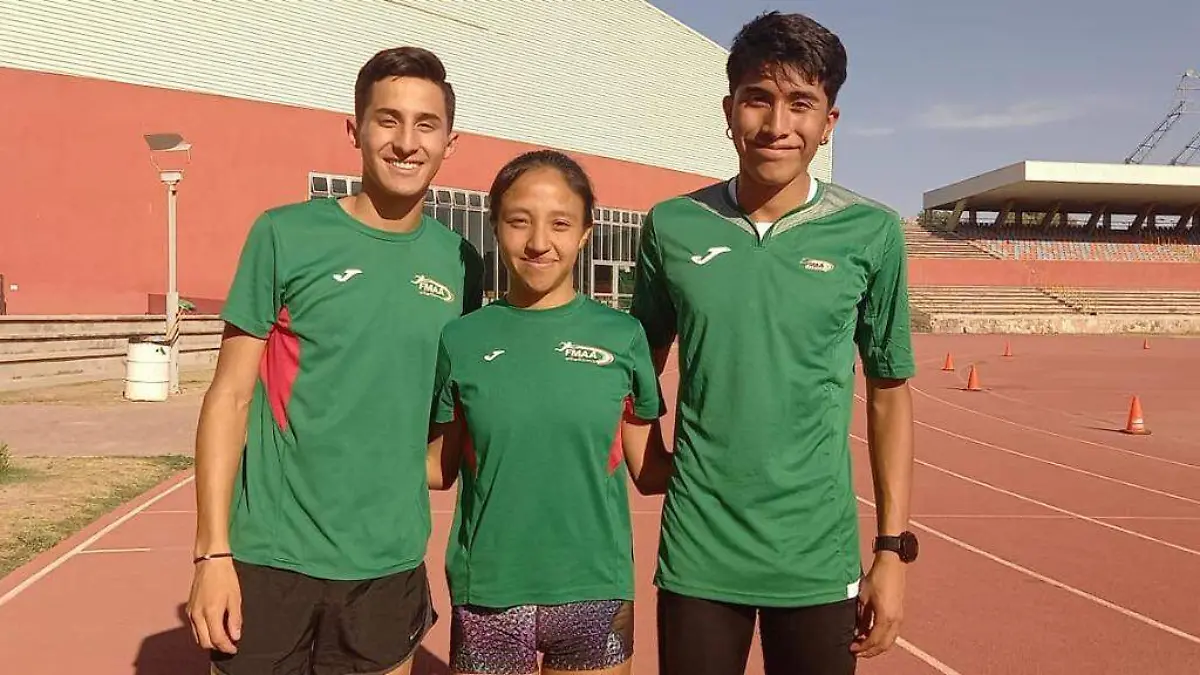 Andrea Ávalos, César Morales y Ricardo Amador