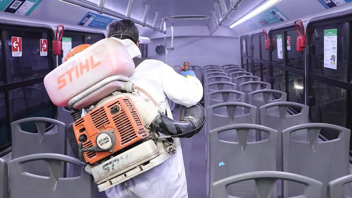 SANITIZACIÓN TRANSPORTE PÚBLICO 2