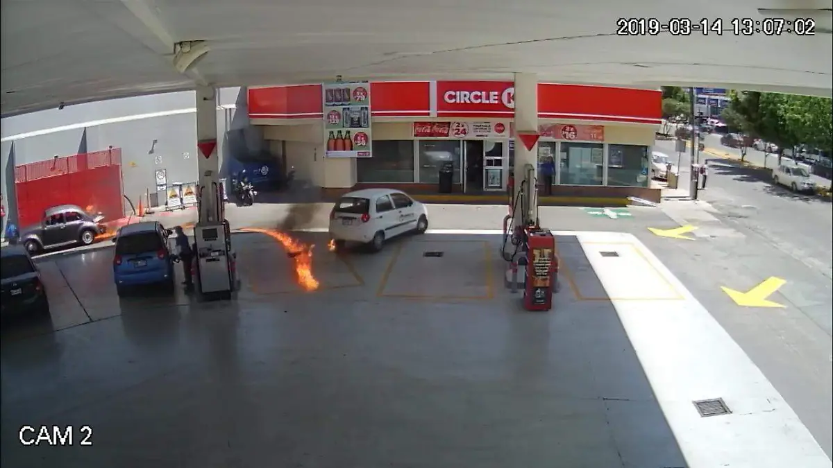 se incendia vocho