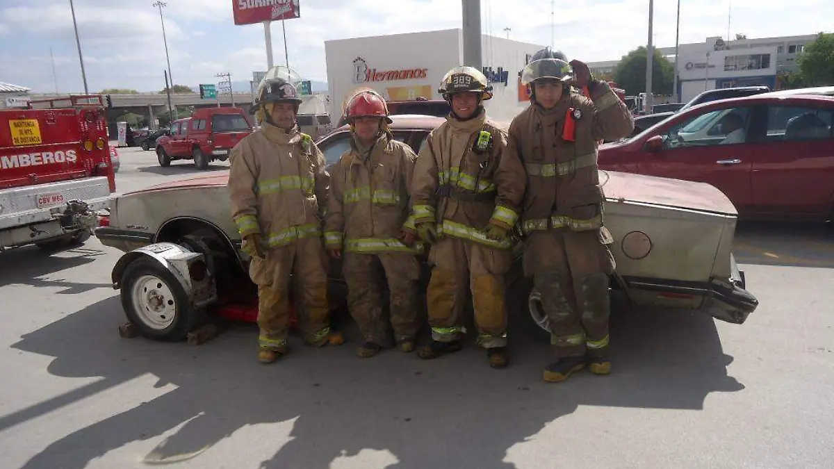 Bomberos en espera