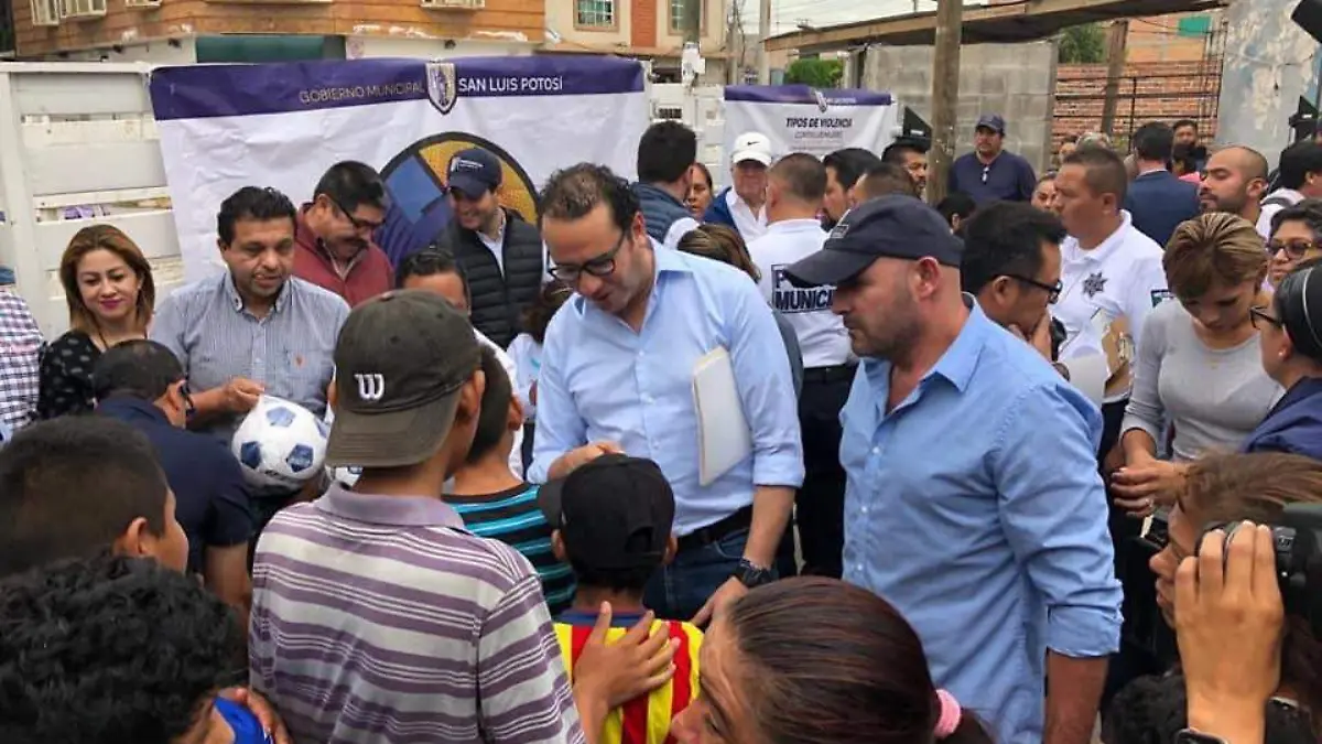 Colonia ponciano arriaga gobierno de a pie