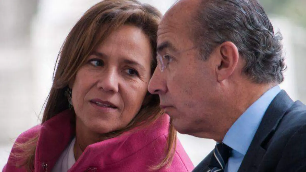 Calderón y Margarita Zavala