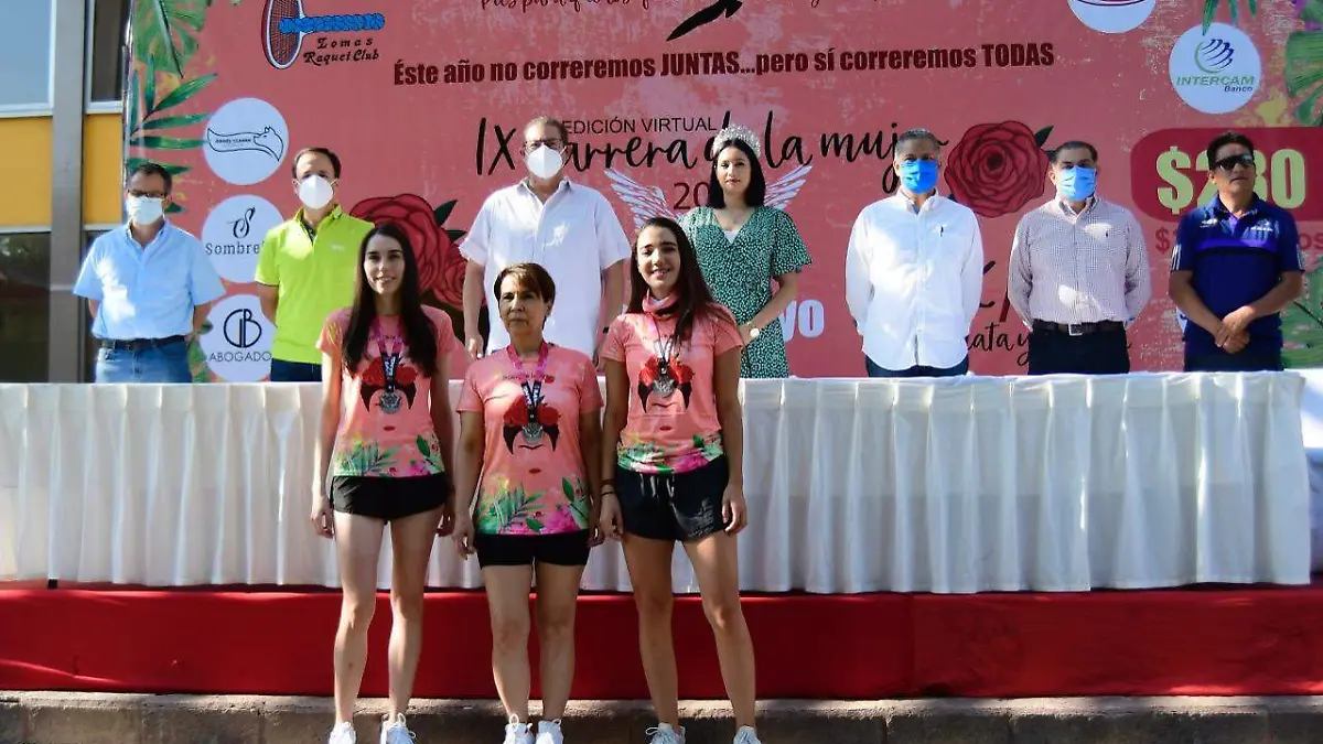 carrera de la mujer