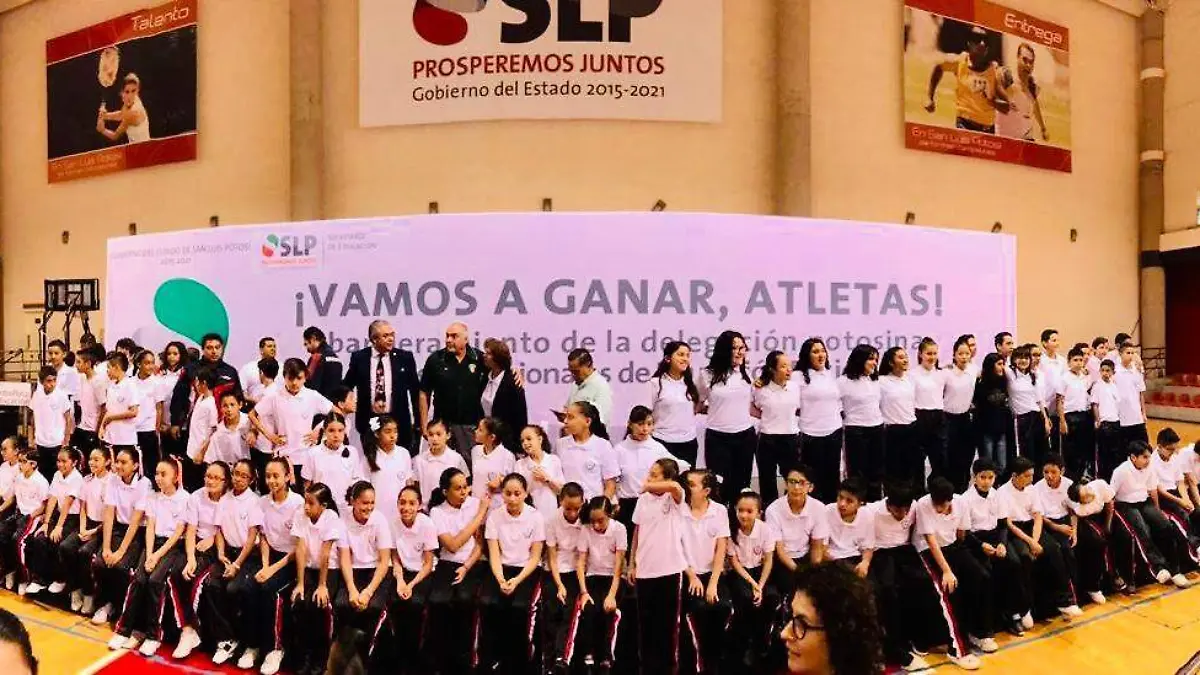 delegación de SLP para Juegos Nacionales Escolares