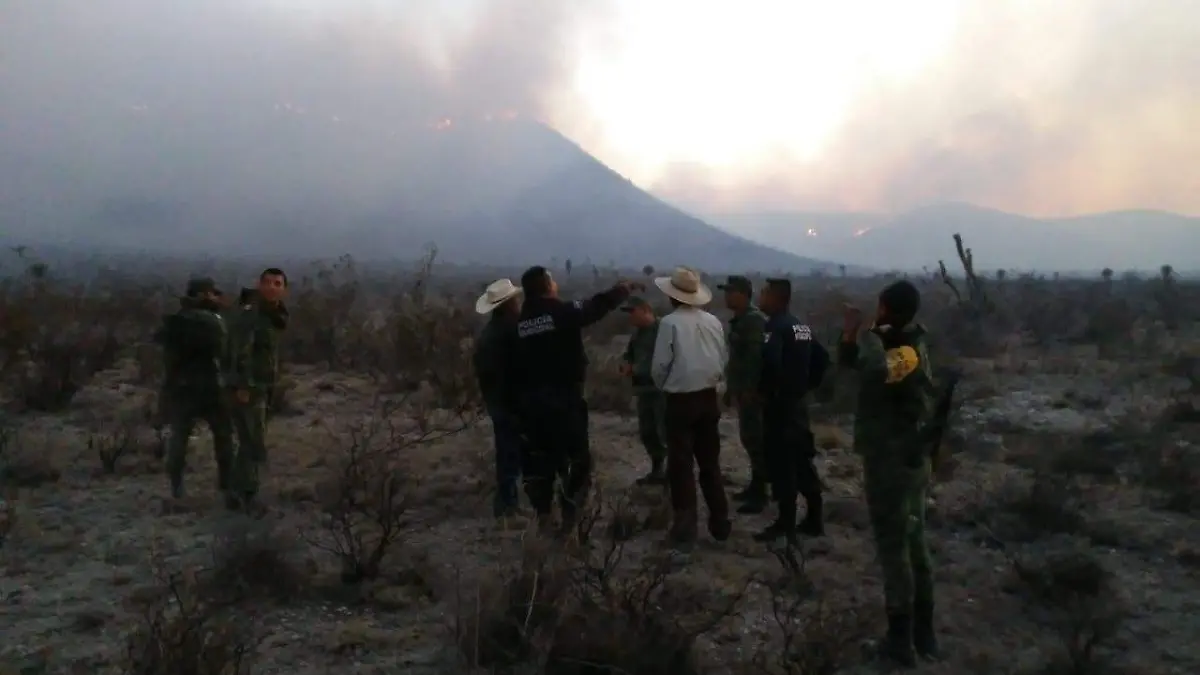 incendio charcas