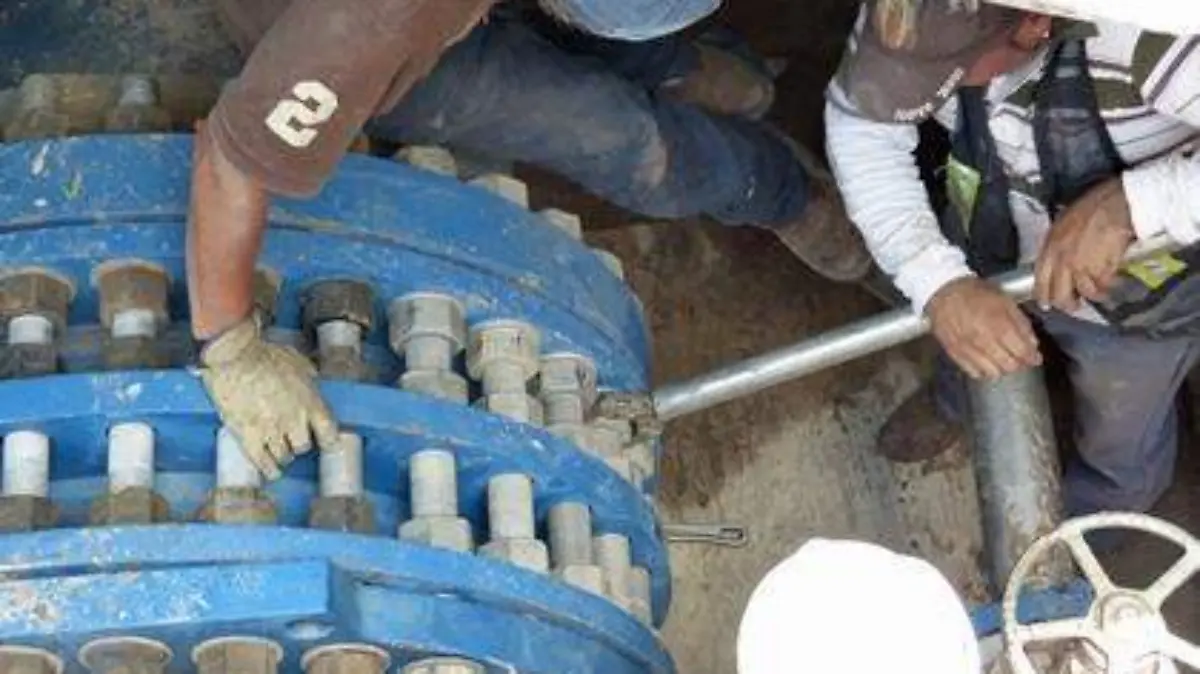 Interapas reparación presa el realito