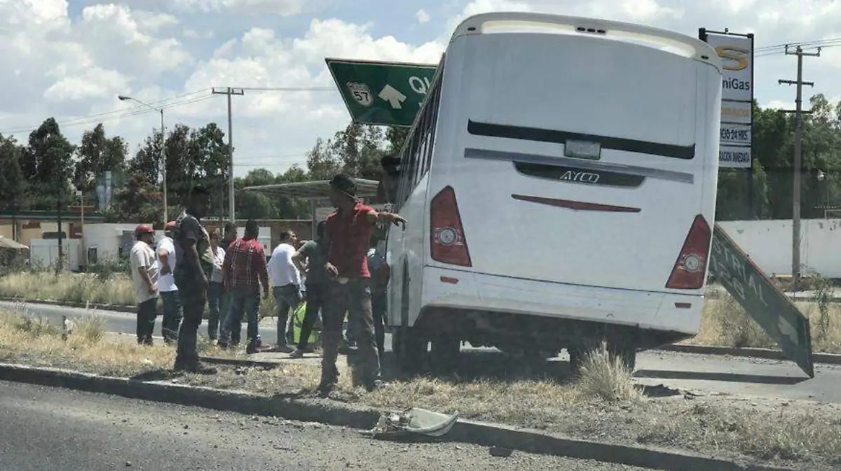 transporte personal choque