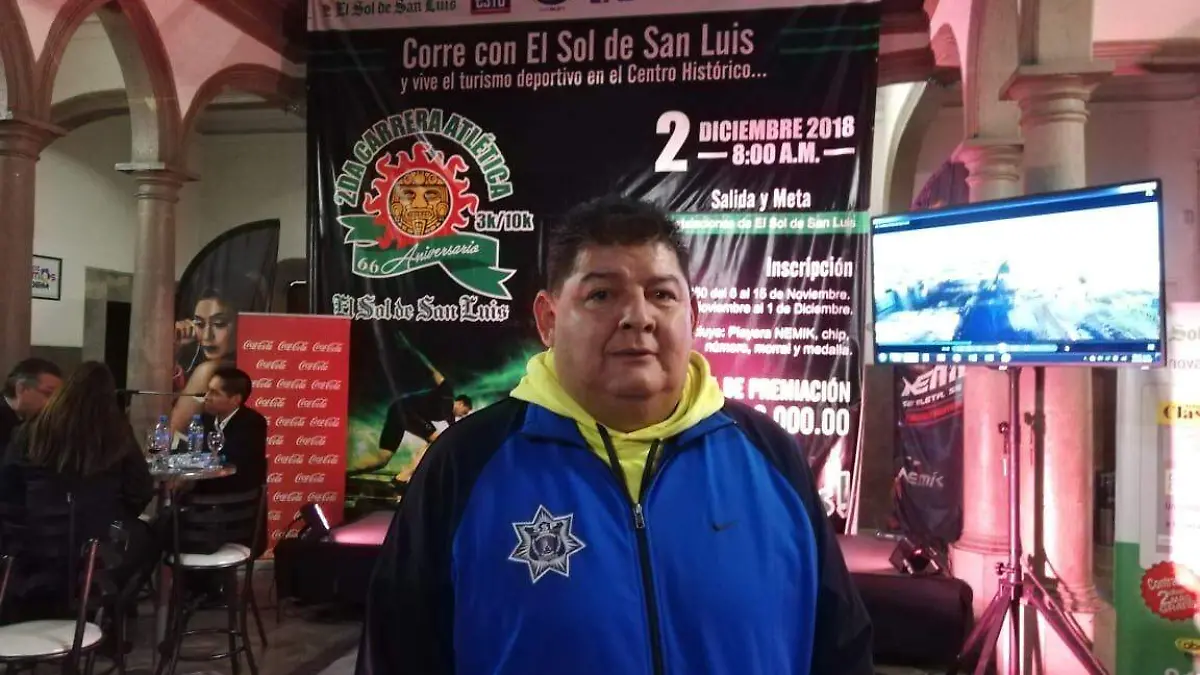 Héctor Montenegro, titular del área de deportes de la SSPE
