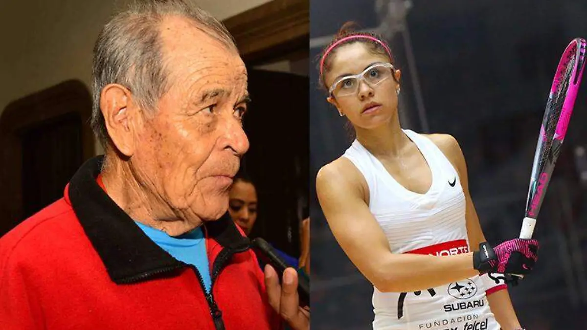 Eladio Campos y Paola Longoria