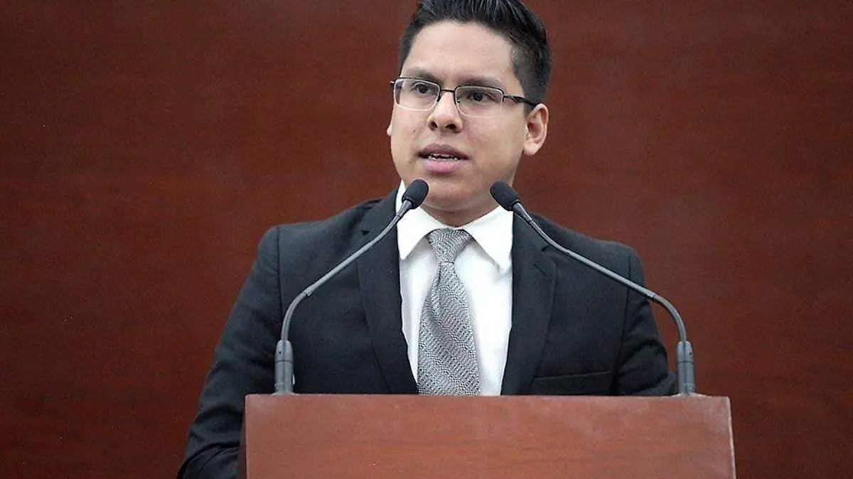 El presidente de la JUCOPO Edson de Jesús Quintanar Sánchez