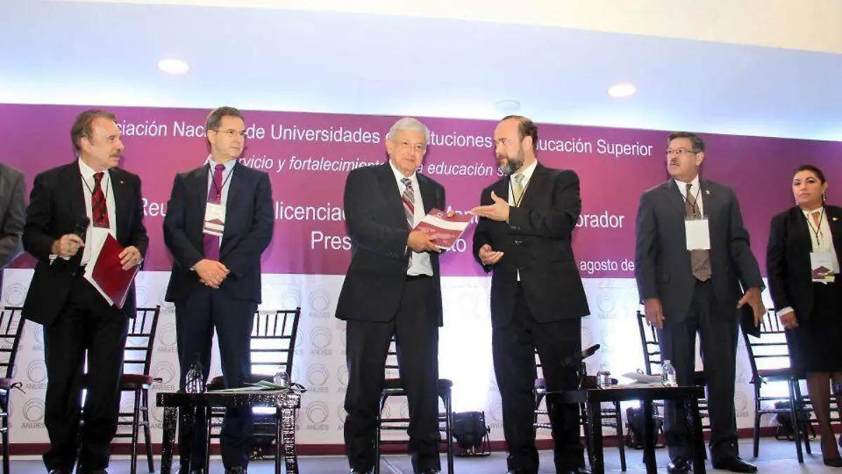 Reunión AMLO con ANUIES 2