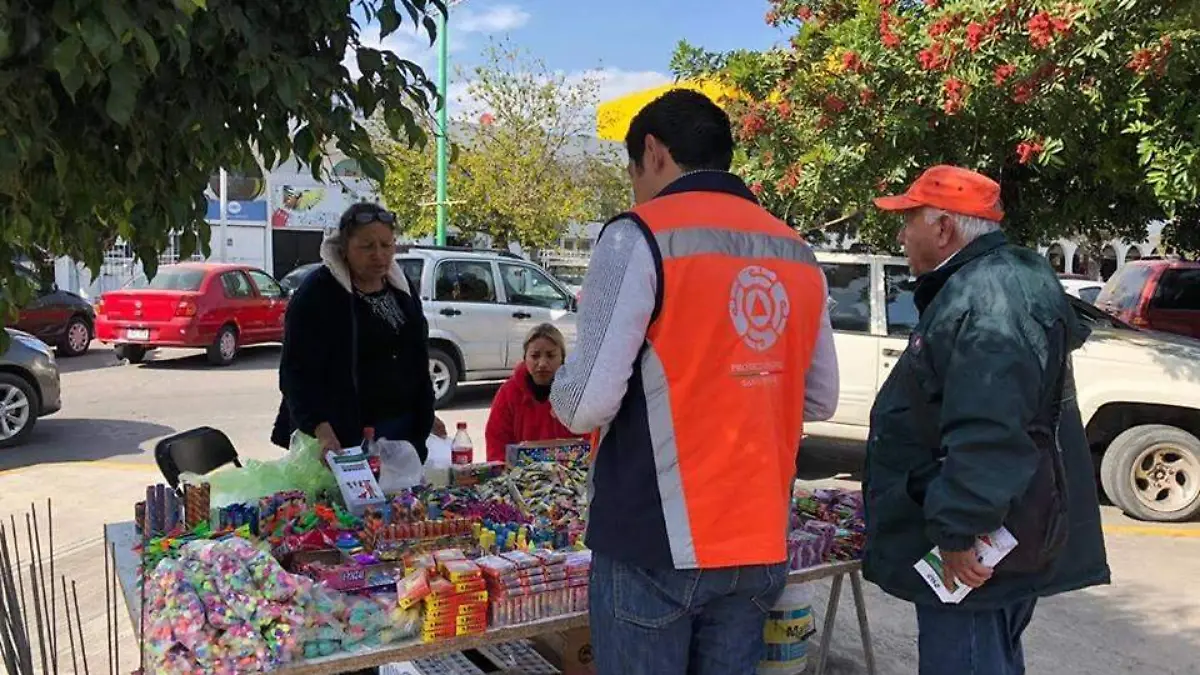 operativo coheton slp Protección Civil