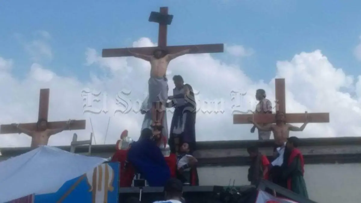 'Pasión y muerte de Jesús' en San Juan de Guadalupe