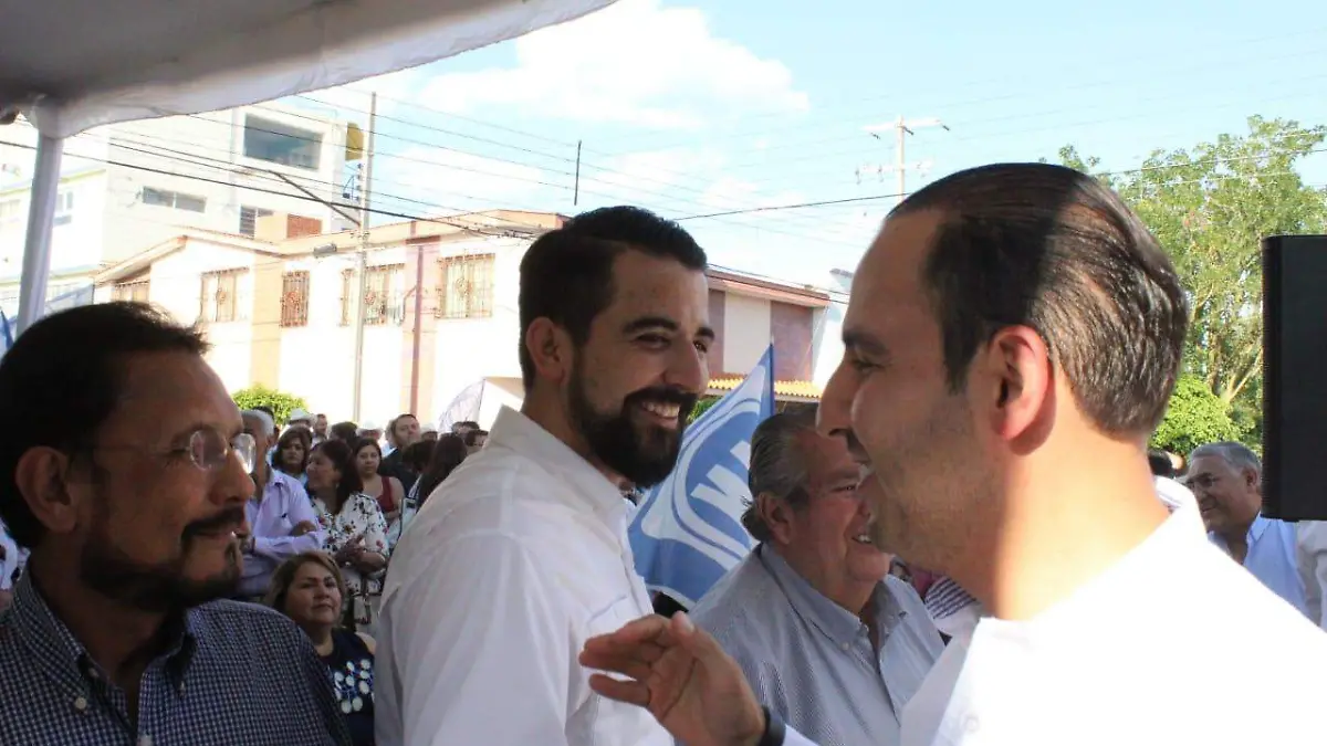 Marko Cortés y Rubén Guajardo
