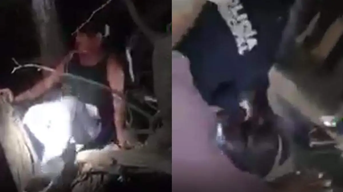 Guadalcazar capturan y golpean a ladrones