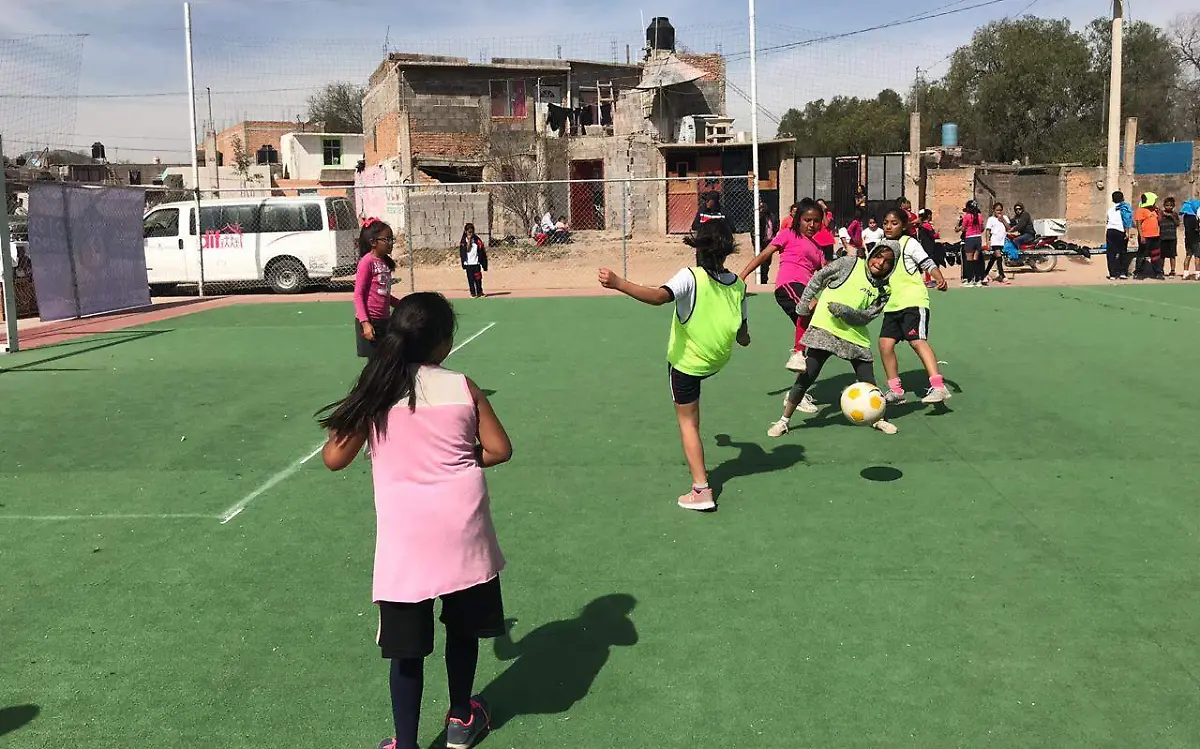 Cuadrangular de Futbol 7 en La Pila