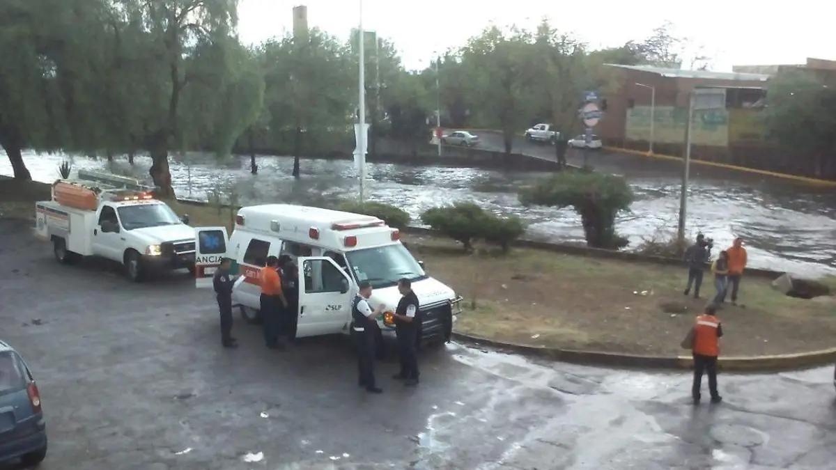 alerta por lluvias en SLP