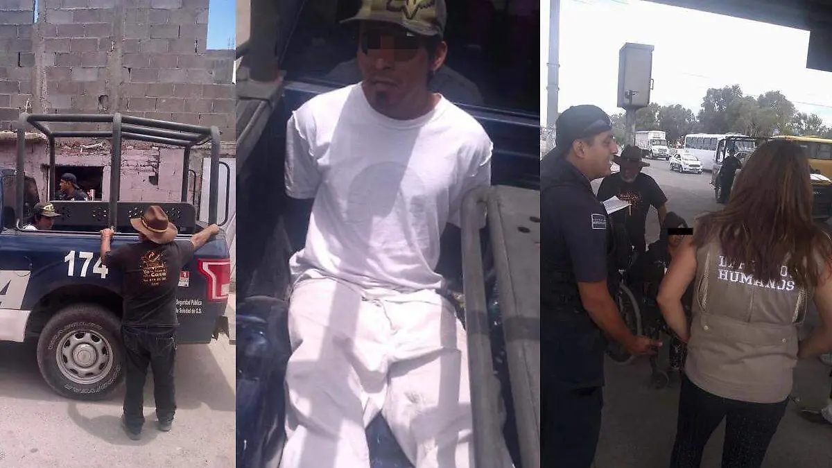 dejaron a su madre en silla de ruedas