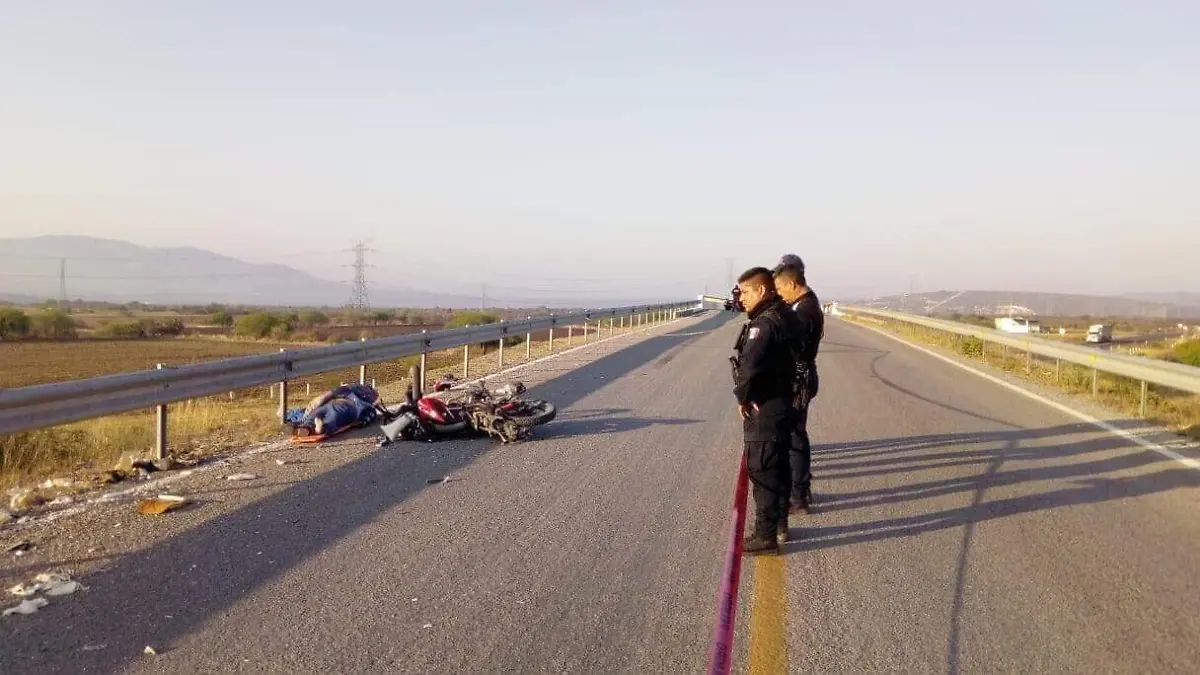 motociclista atropellado carretera méxico