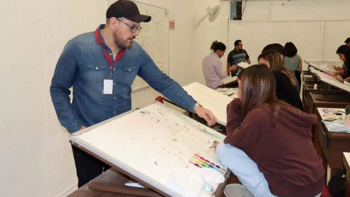 Talleres de acuarela publicitaria y animación