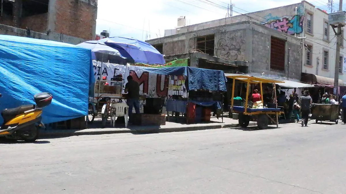 ambulantaje en eje vial