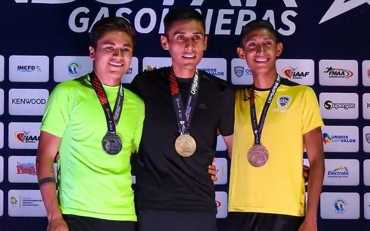 Arturo Reyna en Nacional de Atletismo