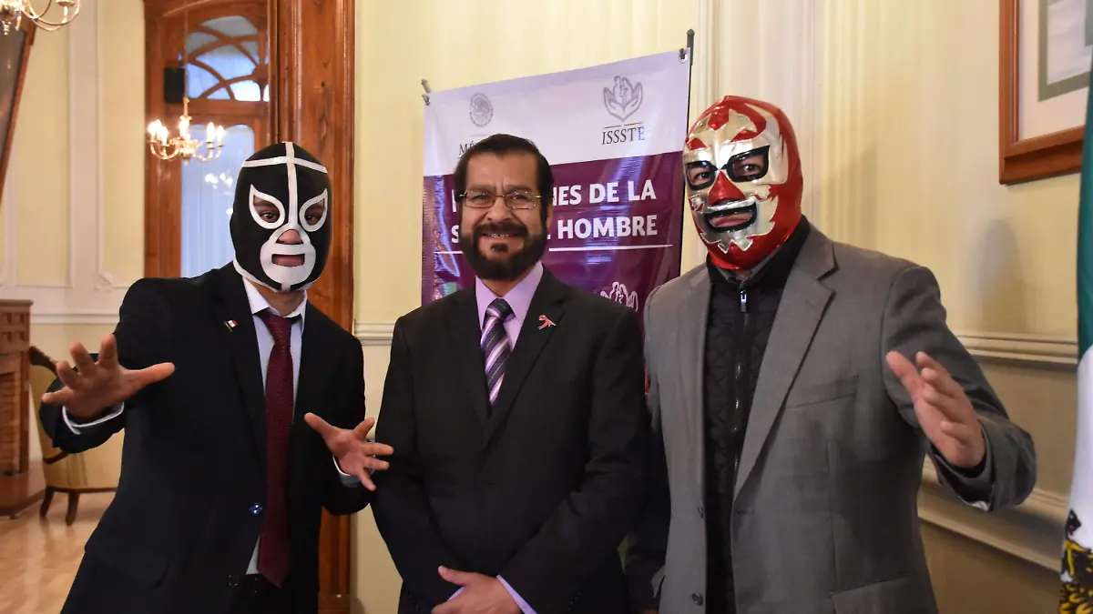 rueda prensa Hasta los hombres se enferman ISSSTE