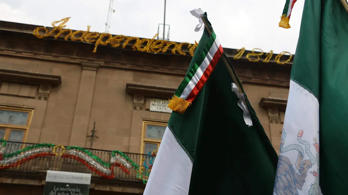 fiestas patrias bandera de mexico 