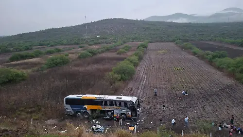 Accidente en Guadalcázar