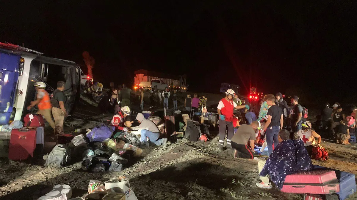 Accidente en Matehuala