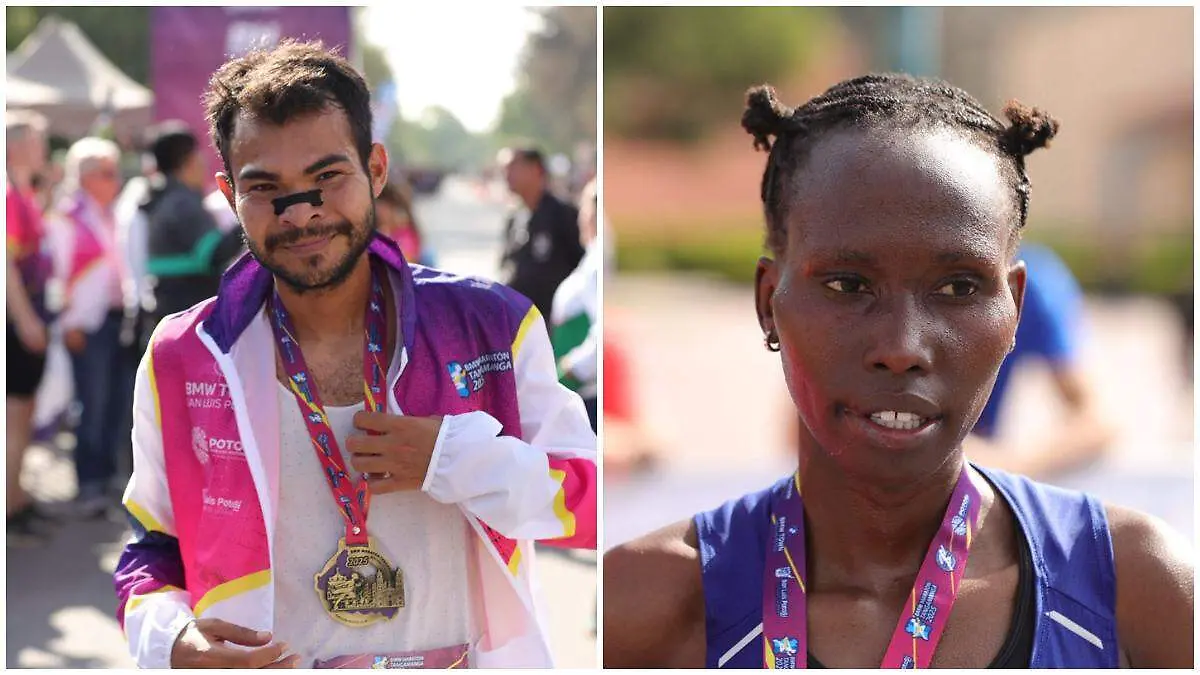 FotoJetValentín Rendón y Rose Jepkorir