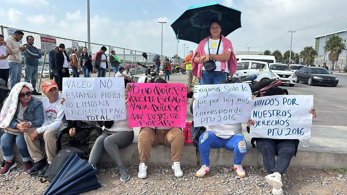 Protestas por utilidades valeo (1)
