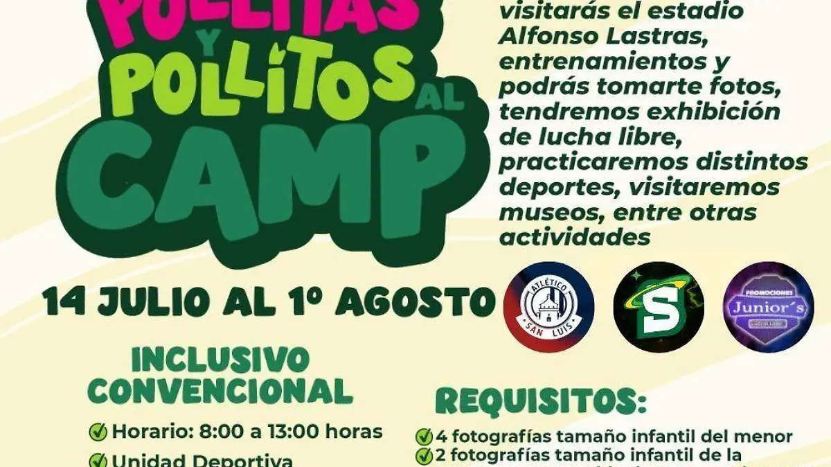 Campamento Instituto Potosino del Deporte