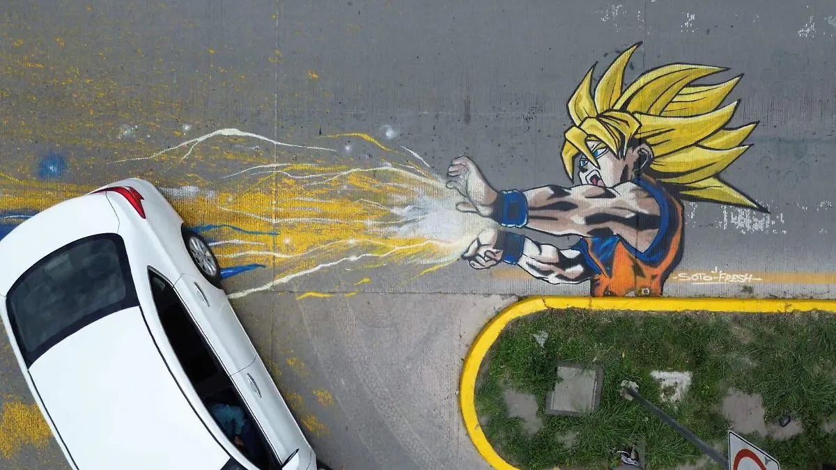 arte callejero,  Gokú- Ricardo Solache (1)