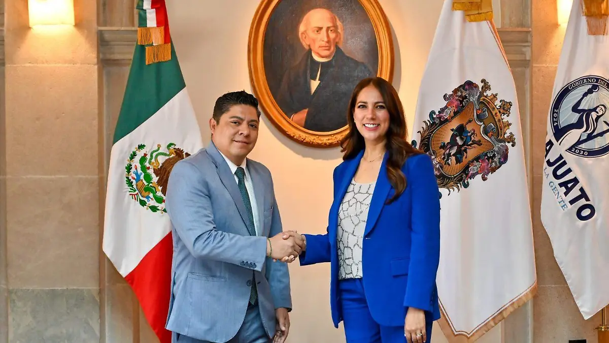 Firma de convenio SLP-Guanajuato