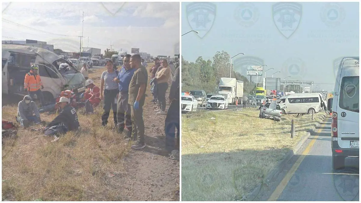 Accidente en Carretera 57