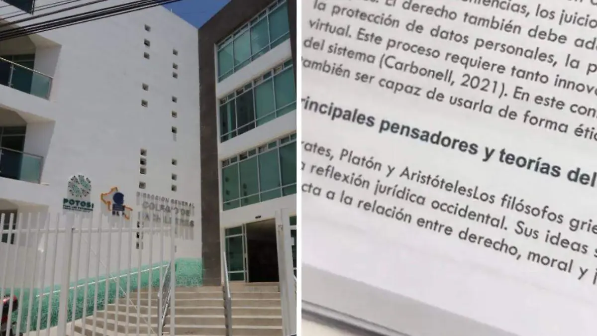 Errores en libros del Cobach