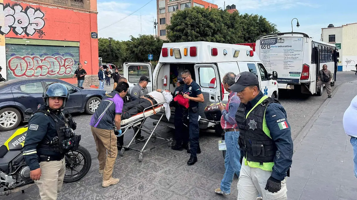 chofer sufrió infarto