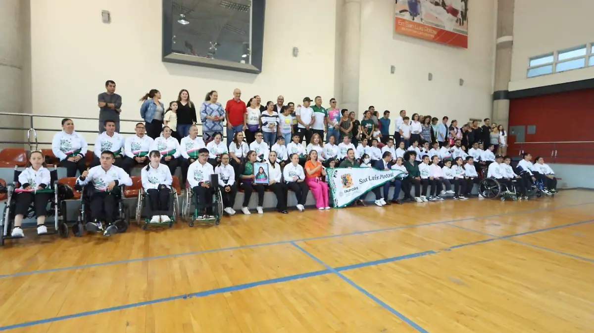 delegación potosina rumbo a la Paralimpiada Nacional