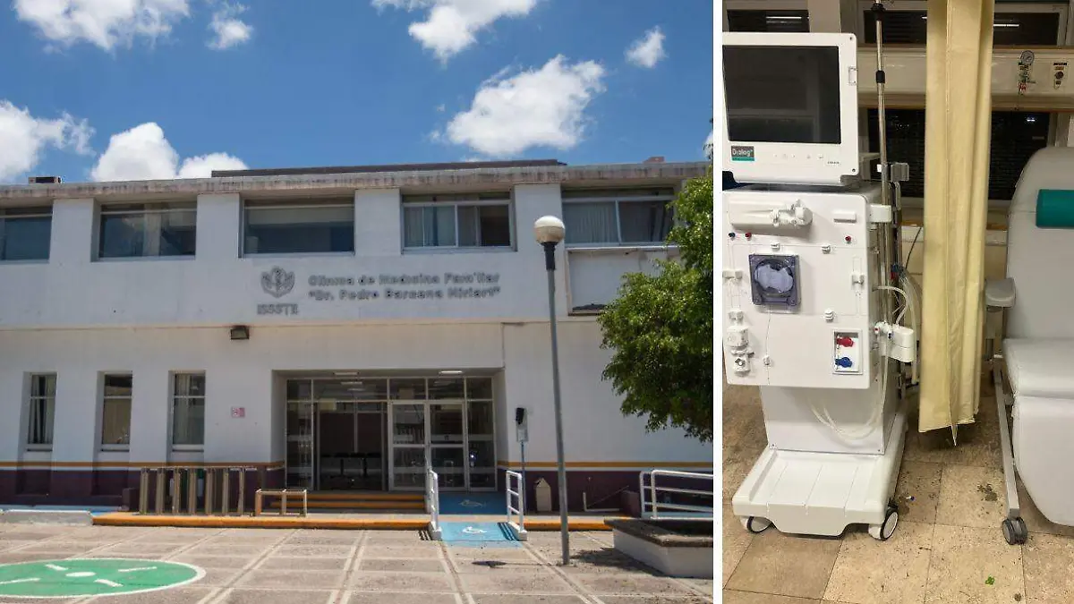 Clínica “Dr. Pedro Bárcena Hiriart” ISSSTE- Sala hemodiálsis