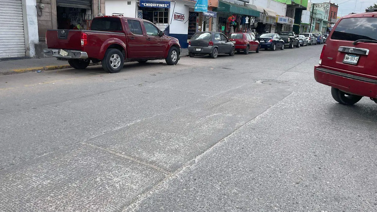 rehabilitación del drenaje de la calle 16 de Septiembre