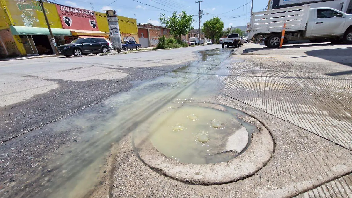 afectaciones en la colonia Tepeyac