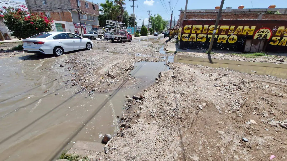 afectaciones en la colonia Tepeyac 
