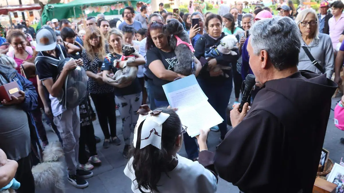 bendición de mascotas San Francisco de Asis