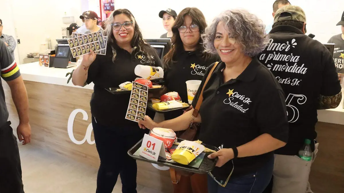 Carl’s Junior inaguró su segunda sucursal en Soledad