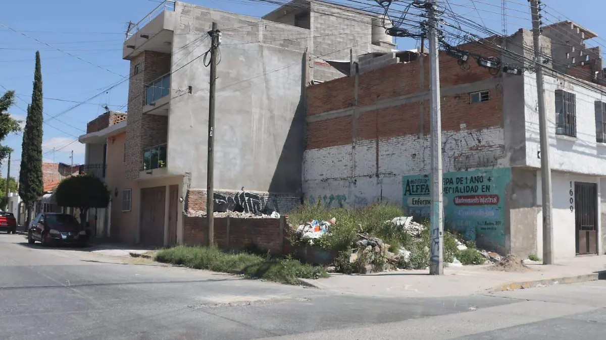 Predio abandonado colonia Progreso