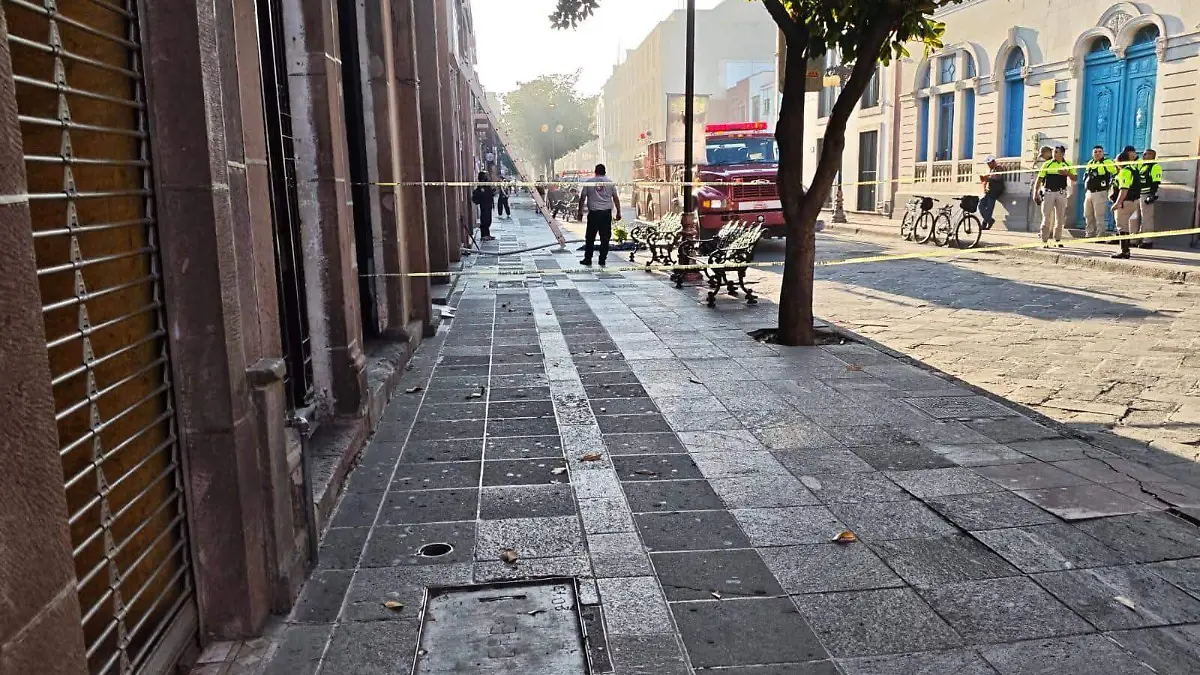 Conato de incendio Centro Histórico
