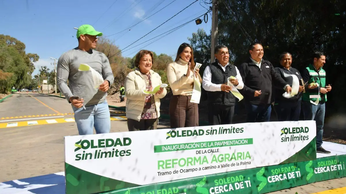 avenida Reforma Agraria en Fracción Rivera