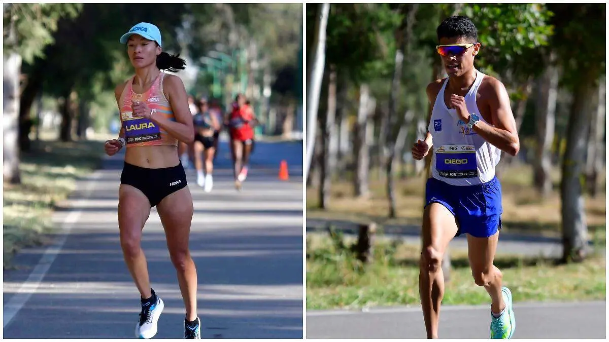 Laura Galván y Diego García